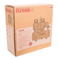Компрессор воздушный безмаслянный KRESS KP110, 1000 Вт, 8л