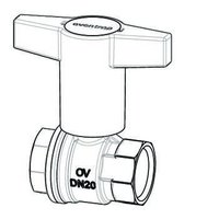 Кран шаровой Oventrop Optibal 3/4 1077106