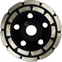 Чашка алмазная 125 Сегментная двухрядная Про Trio-Diamond TCW260