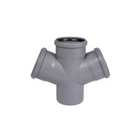 Крестовина Ostendorf для внутренней канализации HTDA 110/110/110х87° (115935) Rus