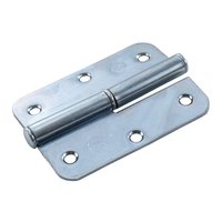 Петля накладная разъемн. лев.85 мм, цинк Россия 8130217