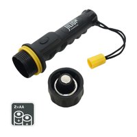 Фонарь ручной светодиодный, 3LED, 2хАА, обрезин. пластик Jilion 9531115