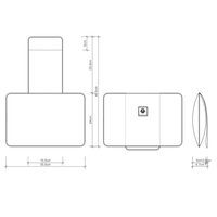 Подушка, Decor Walther, Loft, NKH, цвет-чёрный