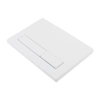 Клавиша смыва, Elsen, E16, для унитаза, шгв 220*13*150, без выступа кнопки, цвет-белый