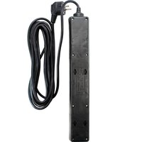 Сетевой фильтр UF-6g-1.5m-Z-V с 6 евророзетками (с/з, с/в) 1,5м, черн Jilion 9534875