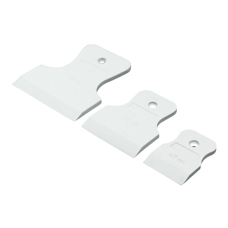 Шпатели резиновые (набор 40 мм.,60 мм.,80 мм.) Ekotools Ekotools 1055003