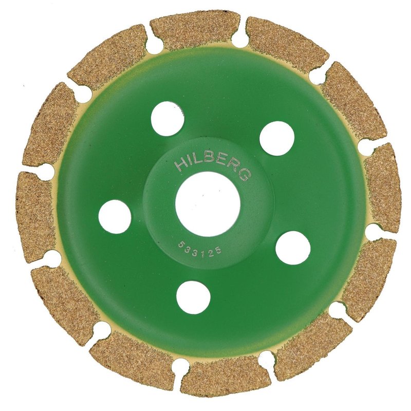 Алмазная чашка Hilberg Super Wood Cup 125 №60/80 (533125)