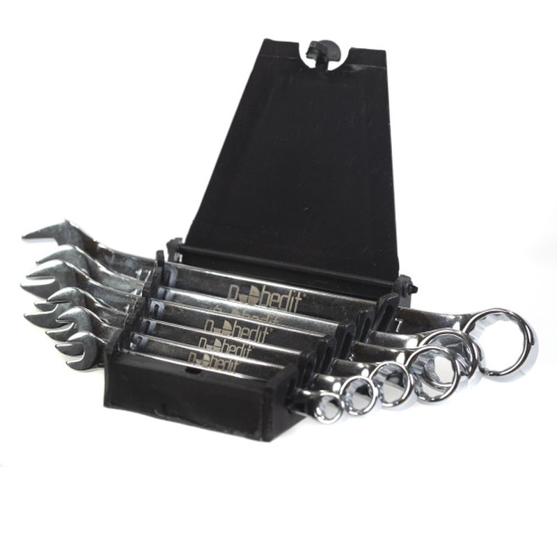 Набор ключей комб.,Cr-V,зерк.полир. 6 шт,6-17 мм Pobedit 2735502