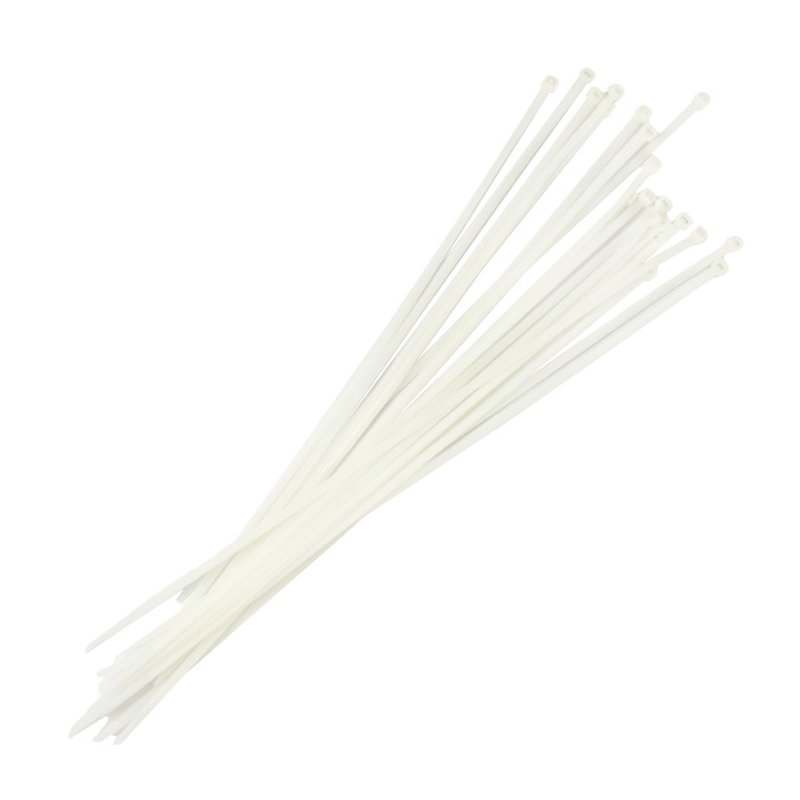 Хомуты нейлоновые белые 400 х 4,8 мм уп.50шт Политех Инструмент Инструмент 3201140