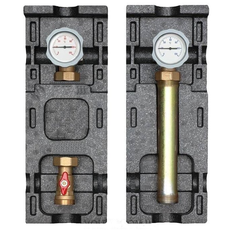 Насосная группа, V-UK прямая DN 25 ( 1" ) без насоса слева ст.арт. ME 66813 EA Meibes M66813EA