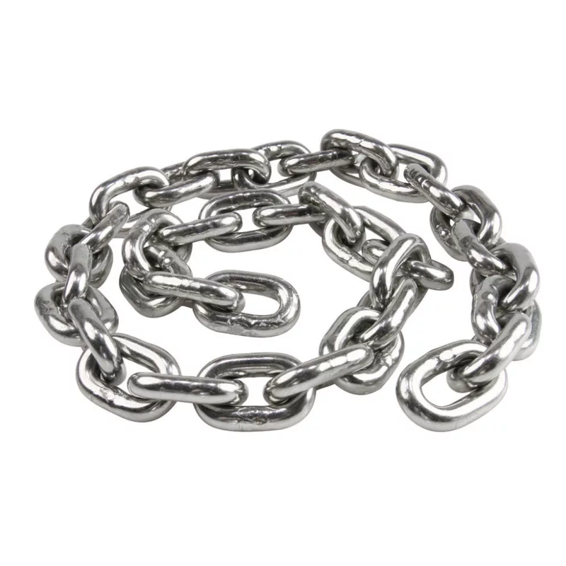 Круглозвенная цепь TOR G80 6х18, оцинкованная 1001479