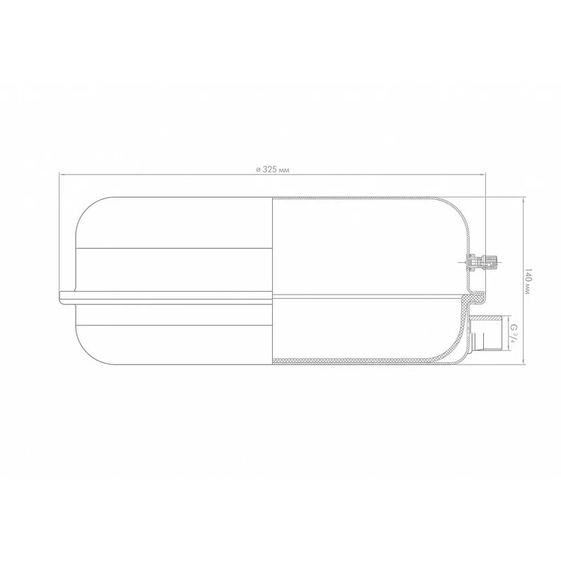 Расширительный бак Джилекс 10 F (7710)