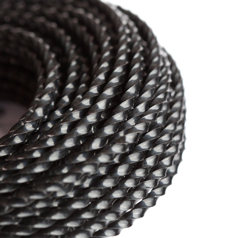 Леска Profline D 2,4 мм L 15 м (скрученный квадрат, черная) 805402206