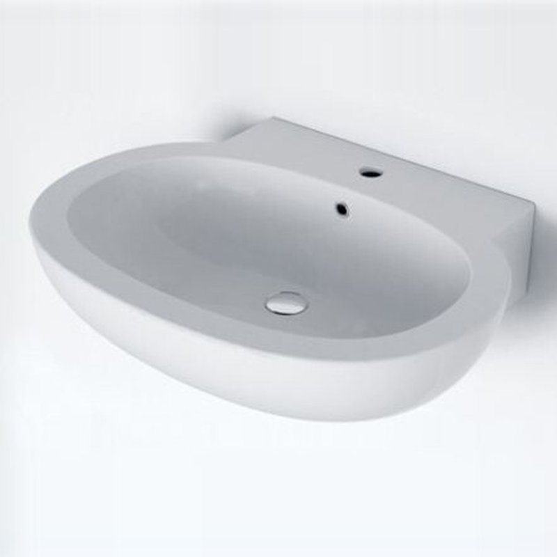 Раковина, CIELO Easy Bath шгв 650*520*175 цвет-белый EASLA65E