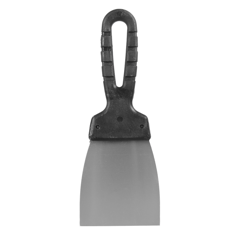 Шпатель ВИХРЬ нержавейка, пластик 80мм 73/3/2/17