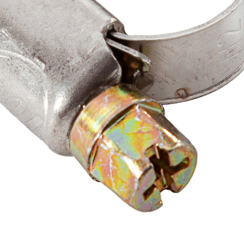 Хомуты червячные накатные, нержавеющая сталь, 5 шт./уп., 8мм-12мм Политех Инструмент Инструмент 3203108