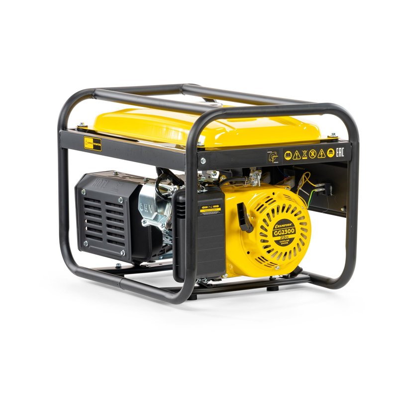 Генератор  CHAMPION GG2300 (2,3/2.5кВт 7лс 15л 37кг, счетчик)