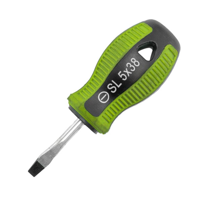 Отвертка шлицевая Elite, Cr-V,SL 5×38 мм Pobedit 2565538