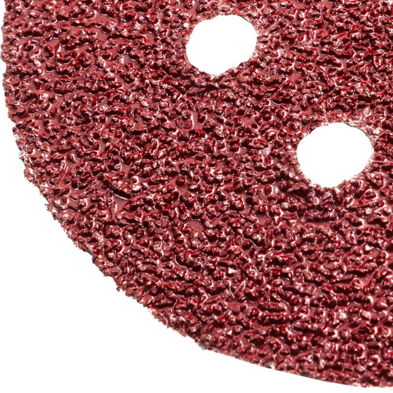 Круг абразивный д/липучки ПЕРФО, 8 отв. Р24,125мм Политех Инструмент Инструмент 2005302