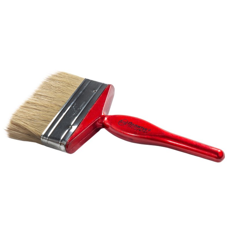 Кисть флейц, светл. щетина 4" (100мм) ЭТЮД Политех Инструмент Инструмент 1504040