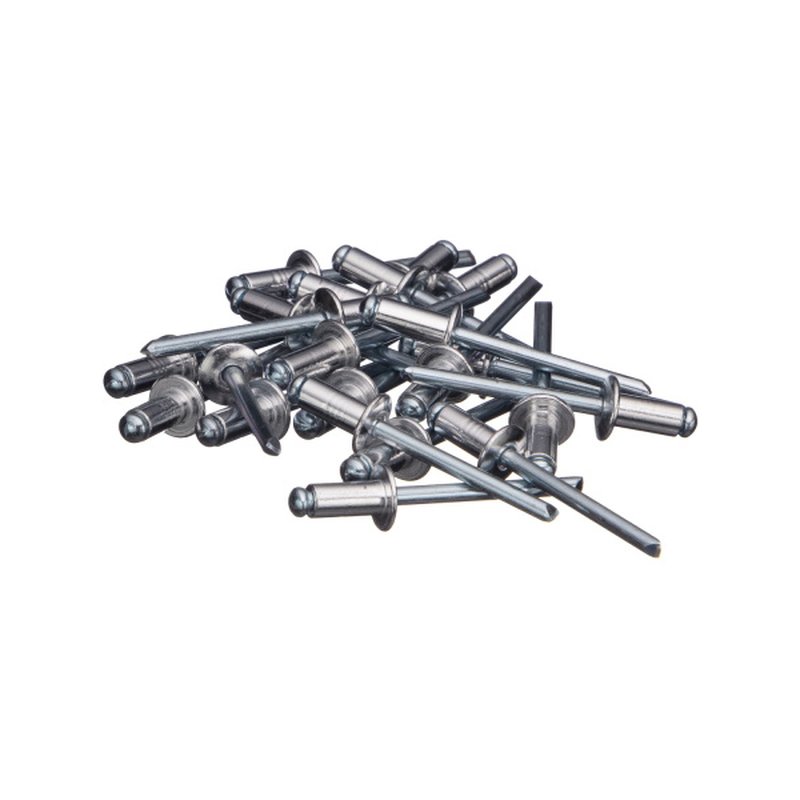 50 шт/уп Заклепки алюм. вытяжные 4,8*10 мм Политех Инструмент Инструмент 2951060