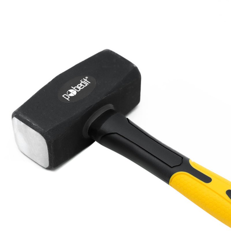 Кувалда мини 2000 г, обрезиненная  рукоятка, 70% фиберглас, Pobedit Pobedit 2530320