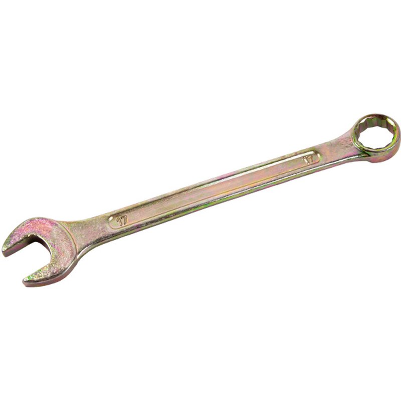 Ключ комбинир.,CS,оцинкованный,17 мм Политех Инструмент Инструмент 2725122