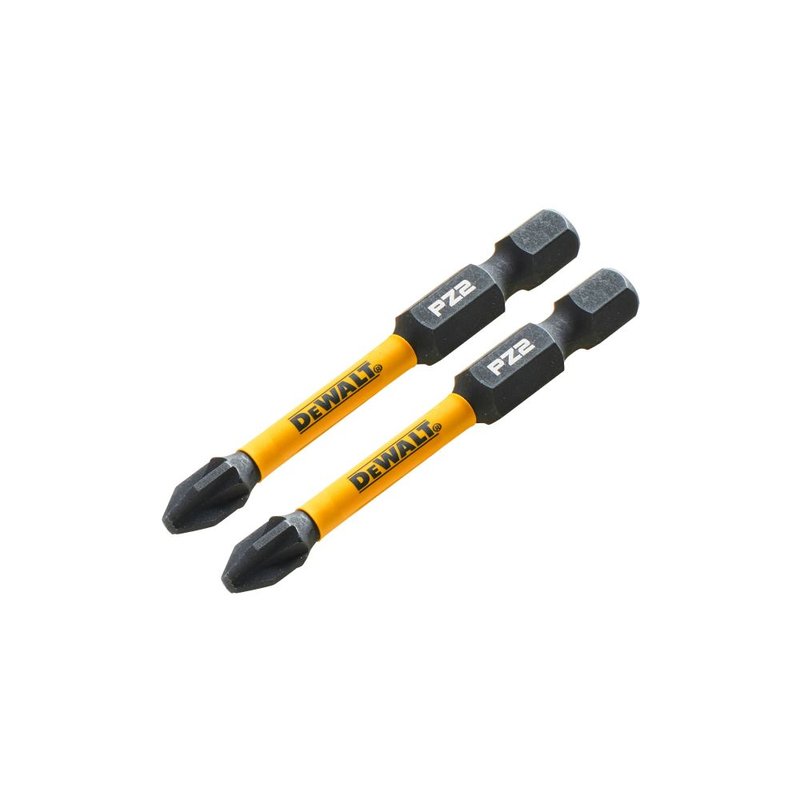 Биты ударные DEWALT IMPACT DT70531T Torsion Pz2 57 мм 2 шт. DT70531T-QZ