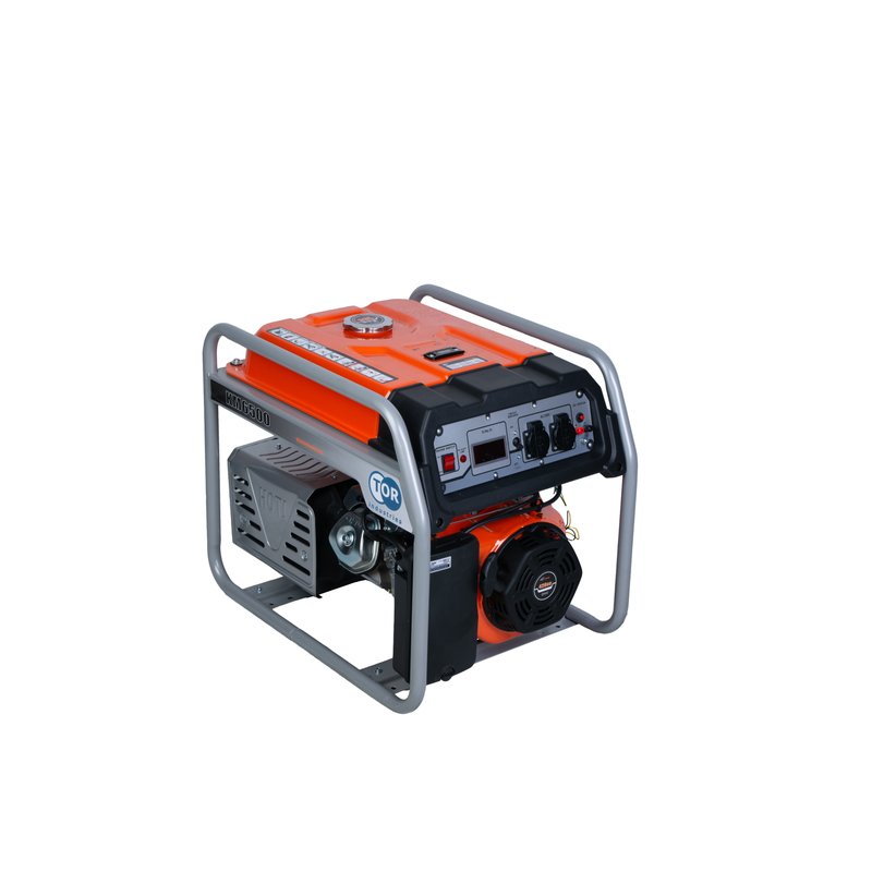 Бензиновый генератор TOR KM6500H 5,0кВт 220В 27л с ручным запуском 1011097