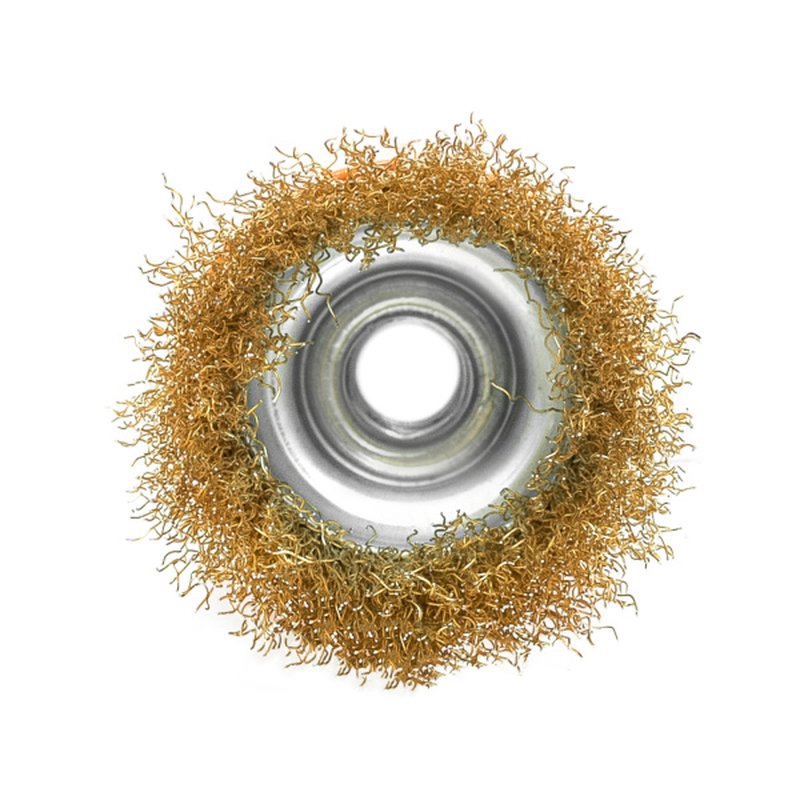 Щетка-крацовка Чашка 65мм/M14, латунированная, Pobedit Pobedit 2127065