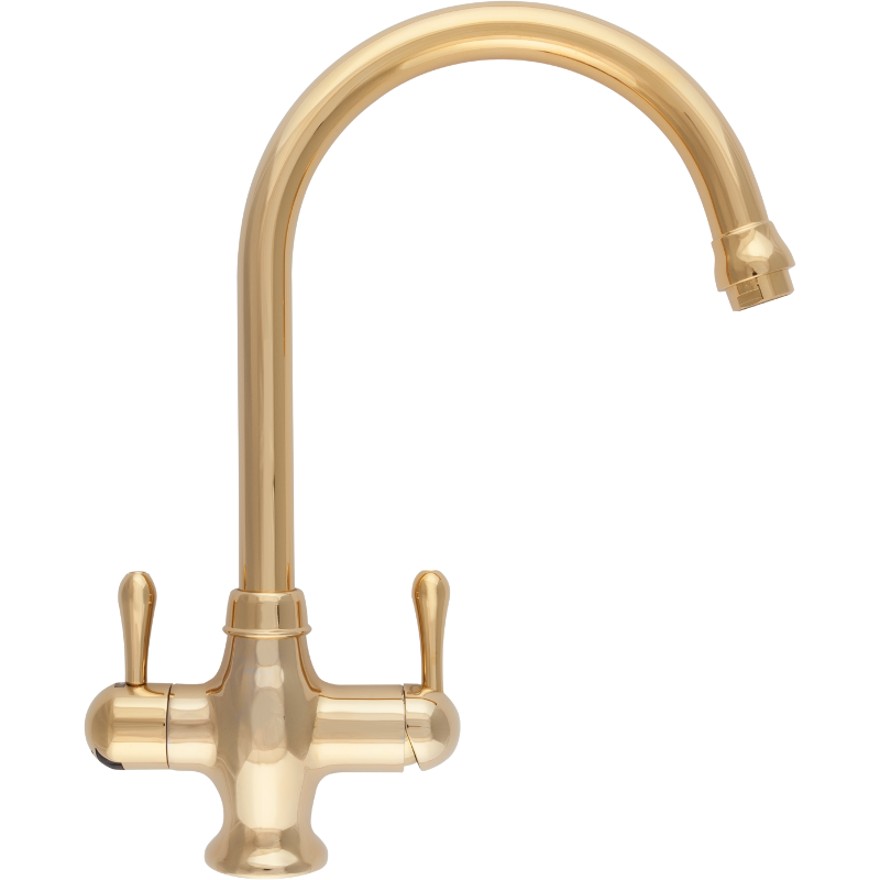 Кран комбинированный Atoll NKD0312BG-L золото (Bright Golden)