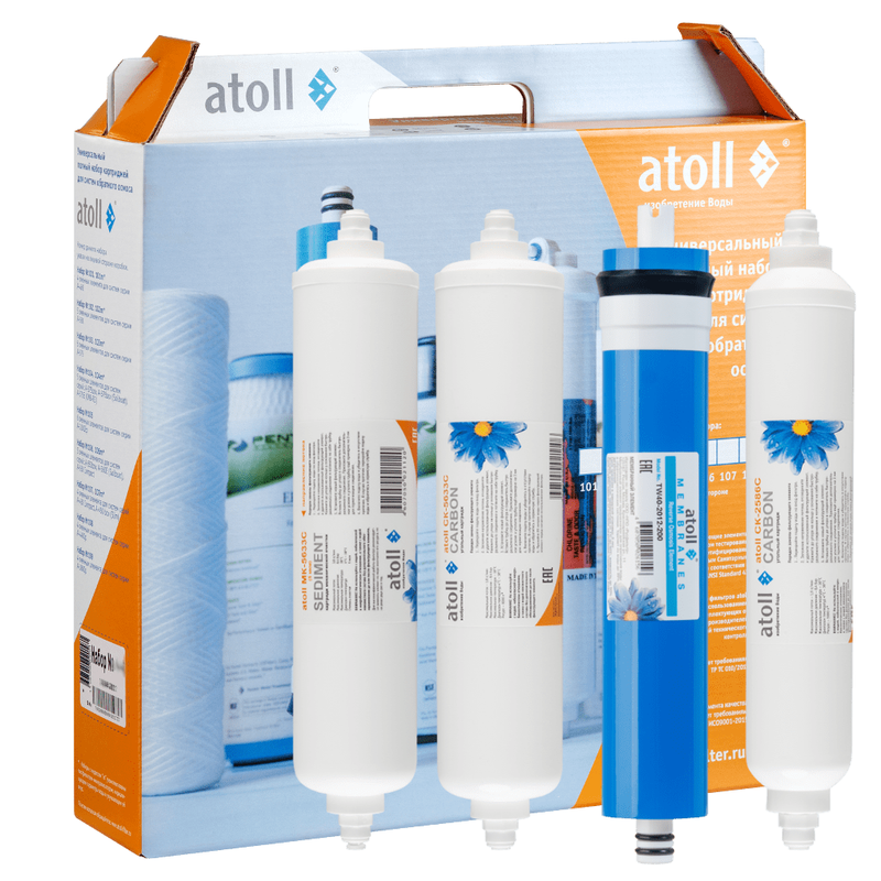 Набор картриджей Atoll №114 STDA (для Slim A-4200) ATECRT437