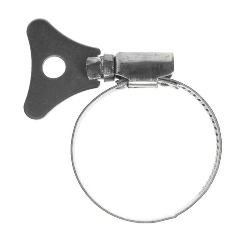 Хомуты червячные накатные с металлическим ключом, нерж. сталь, 10 шт./уп., 25-40 мм Политех Инструмент Инструмент 3205140