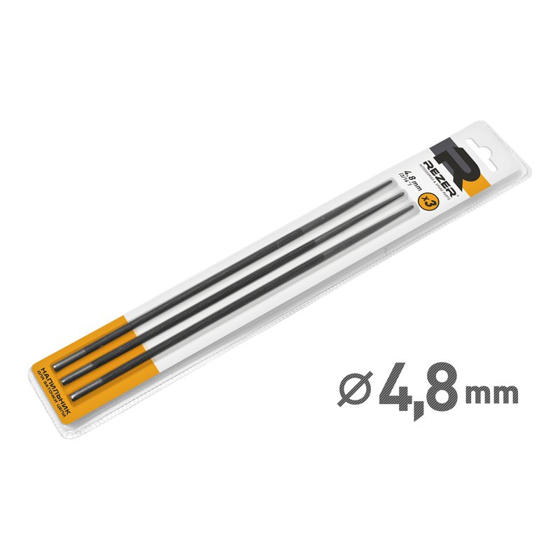 Напильник круглый REZER RF 4.8 x3 03.009.00014