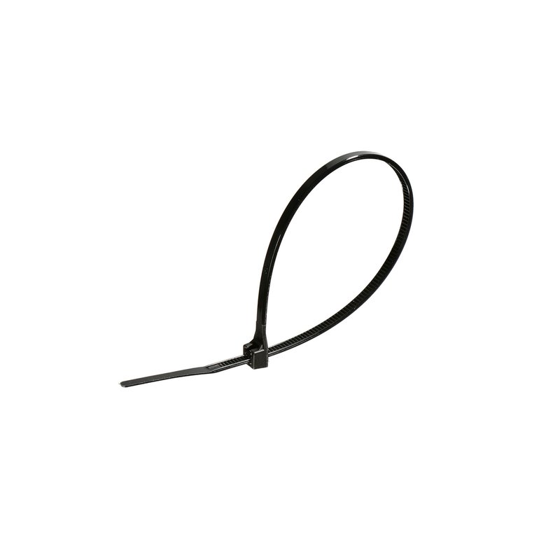 Хомуты 180х3, 6 мм, пластиковые, черные, 100 шт/уп Sturm 7012-05-180