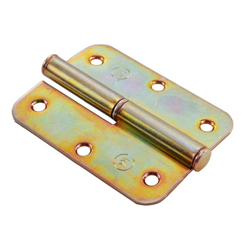 Петля накладная разъемн. прав. 85 мм, желт. цинк Россия 8130222