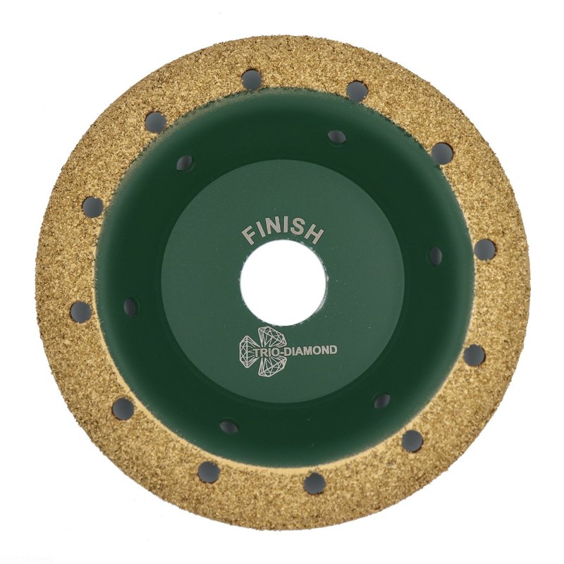 Алмазная круглая чашка Trio-Diamond Grand Finish по дереву 125 (390105)