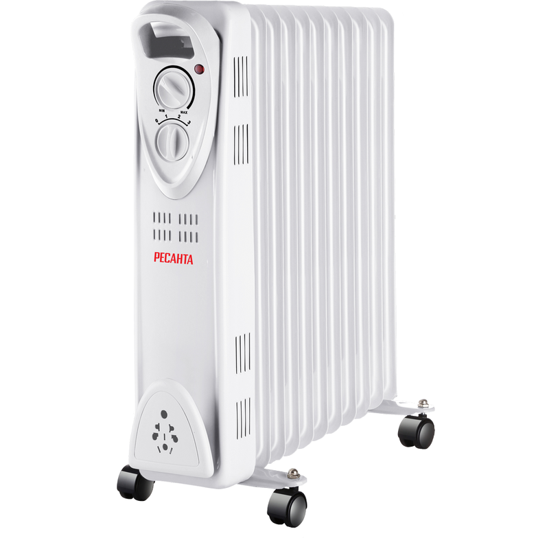 Масляный радиатор Ресанта ОМ -12Н 67/3/9