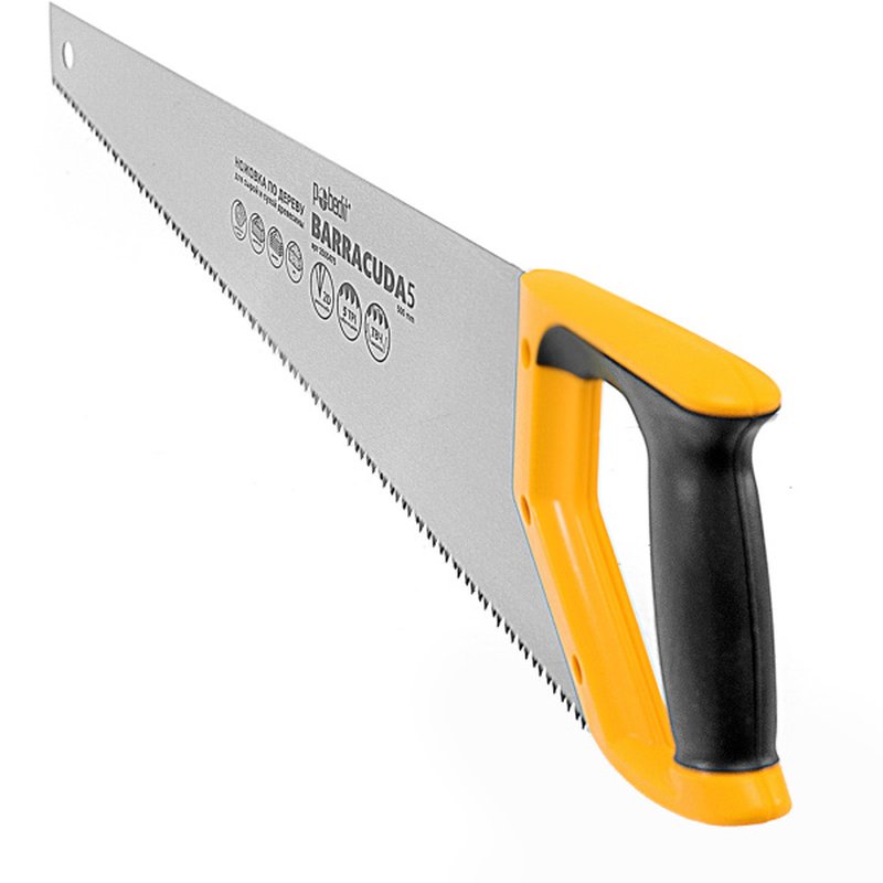 Ножовка по дереву Barracuda 5, 500 мм, Pobedit Pobedit 2505475