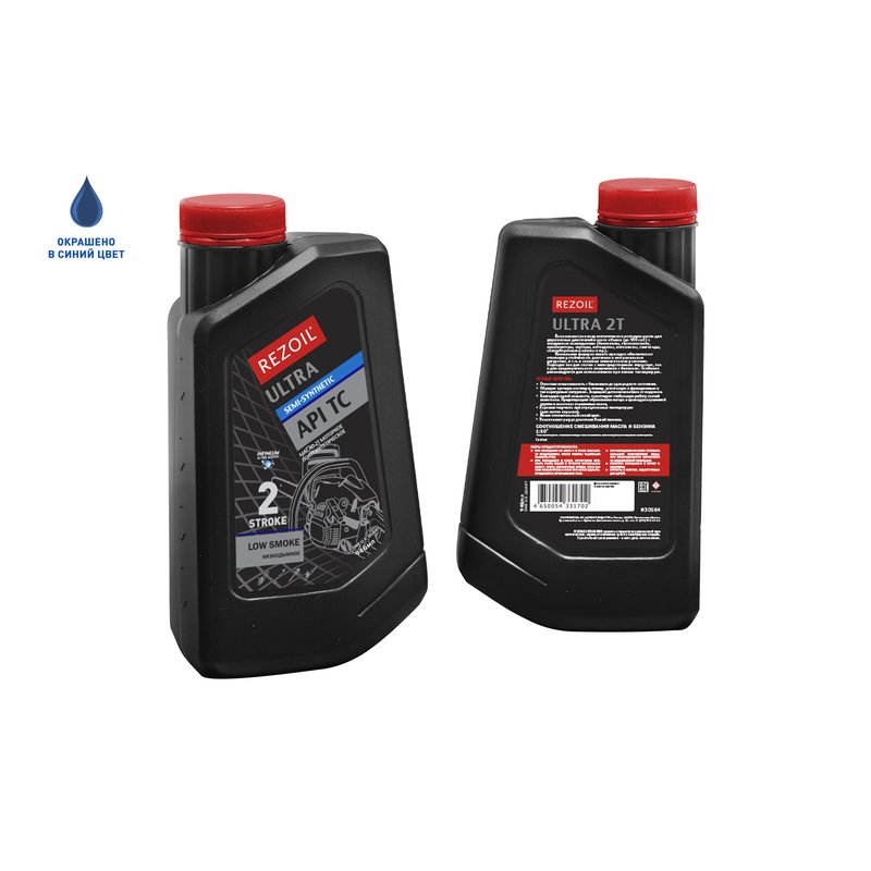 Полусинтетическое моторное масло для двухтактных двигателей API TC Rezoil ULTRA 2T 03.008.00009
