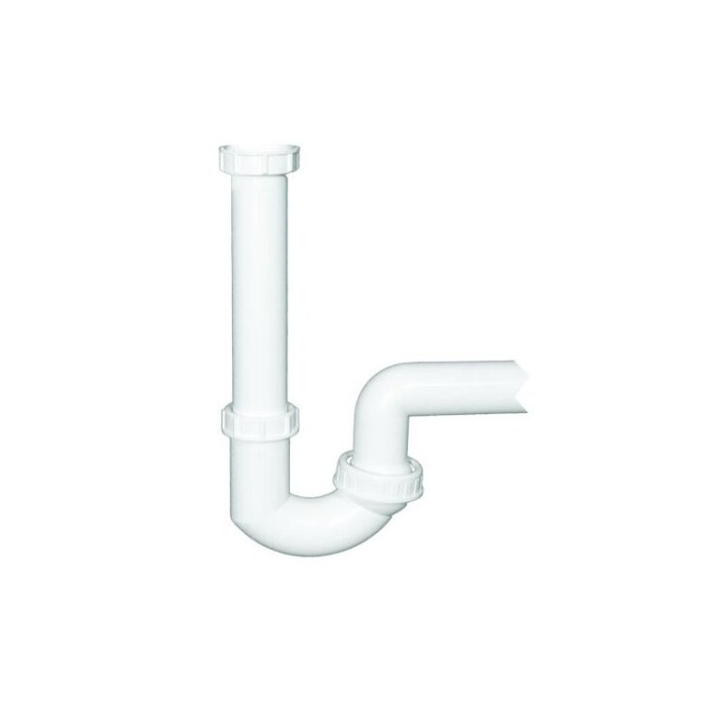 Сифон, HL для мойки DN50 цвет-белый HL100G50