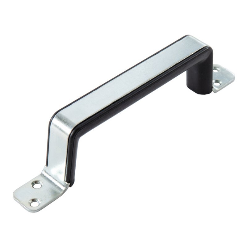 Ручка-скоба 100 мм с пласт. встав., цинк Россия 8137473