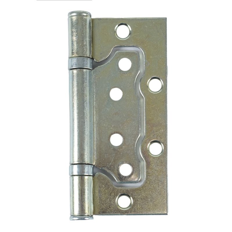 Петля накладная универс. "Бабочка" 100 мм, цинк Россия 8130301