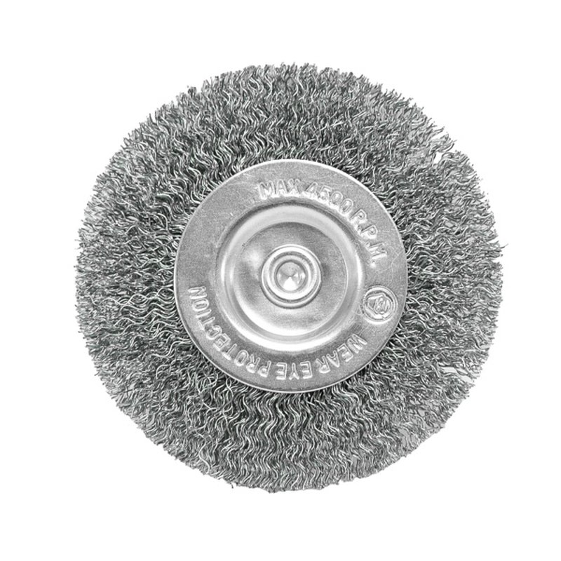 Щётка-крацовка Плоская со шпилькой 75 мм, стальная витая проволока, Pobedit Pobedit 2122307