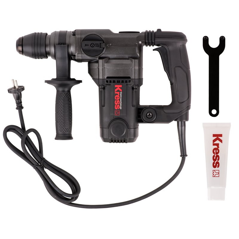 Перфоратор KRESS KU332, 1100 Вт, 5Дж, 28мм, SDS-plus, кейс