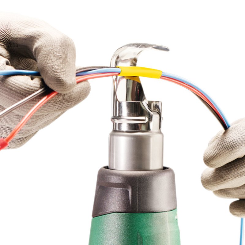 Термоусаживаемая трубка 3:1,5 желтая 1м  Jilion 9536237