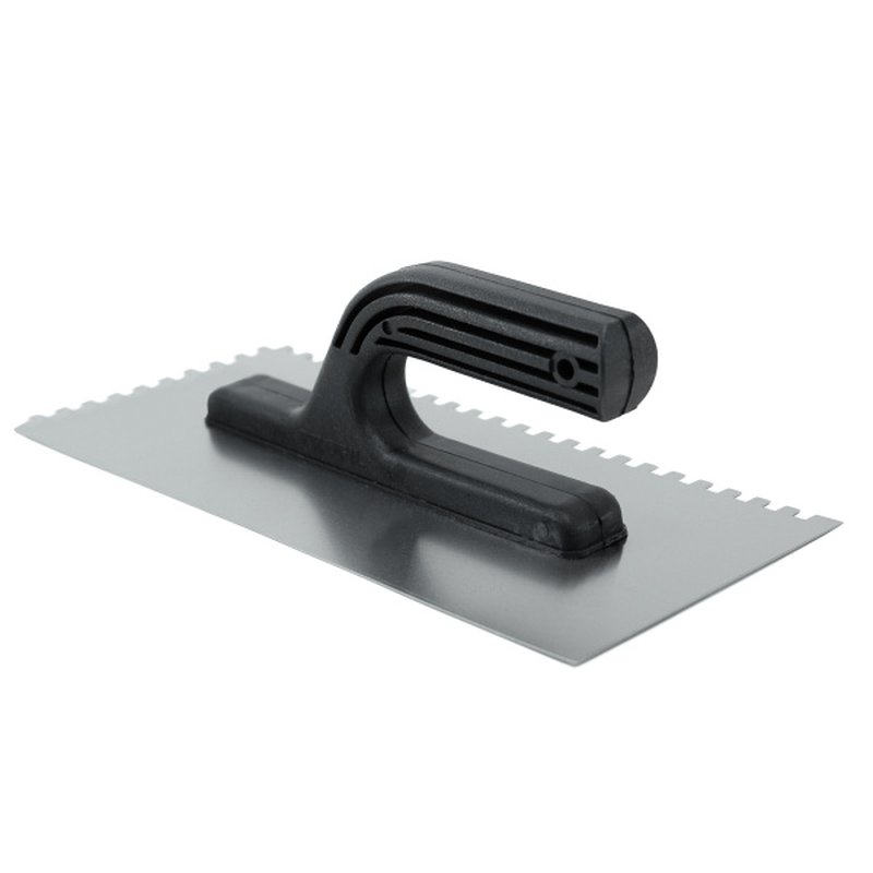 Гладилка нерж. пластм.ручка 13х28 (з.6х6) ЛЮКС Политех Инструмент Инструмент 1060286