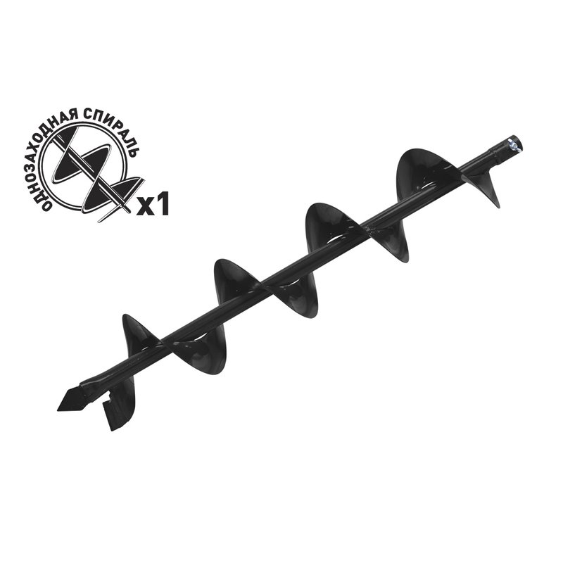 Шнек (20 мм; 150 мм) для грунта AG-152 CARVER 01.003.00015