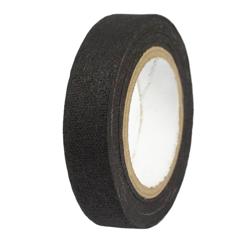 Изолента х/б черная  18мм*7м  Политех Инструмент Инструмент 9011308