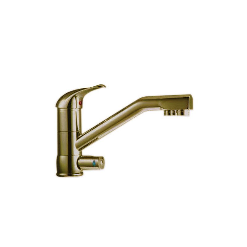 Кран комбинированный (смеситель + питьевая) atoll NKD0112AB-L состар. латунь (Antique Brass)